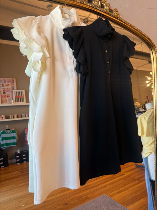 Casual Scallop Dress