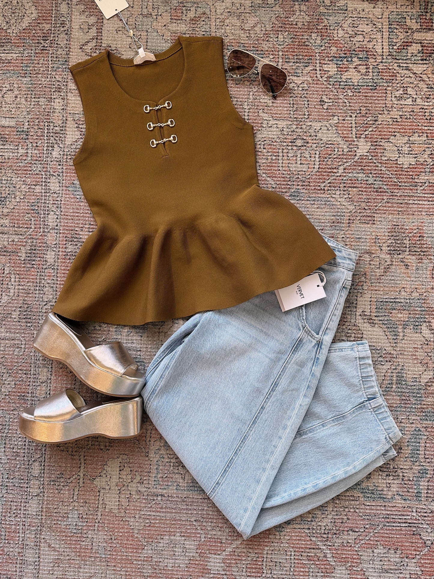 Horse Bit Knit Sleeveless