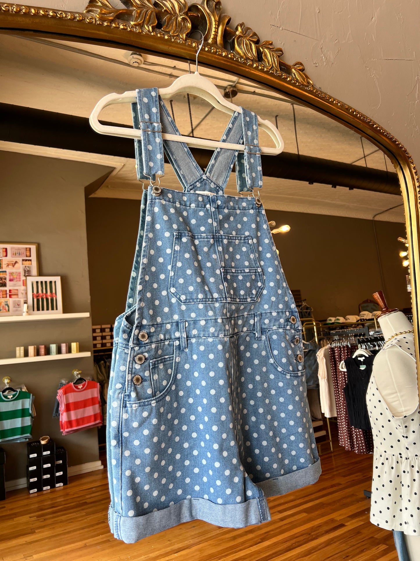 Denim Dot Shortall