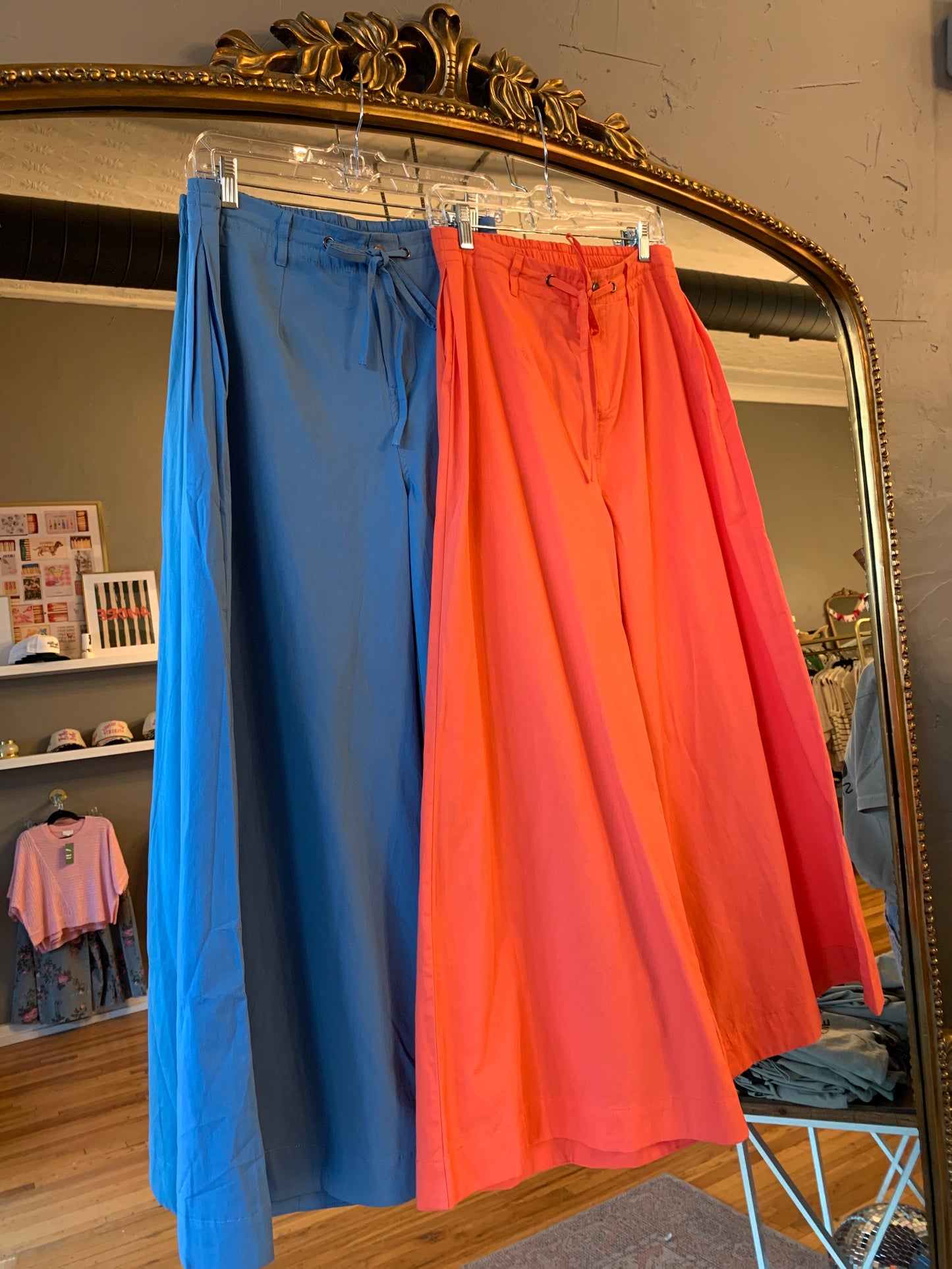 Wide Leg Drawstring Pant