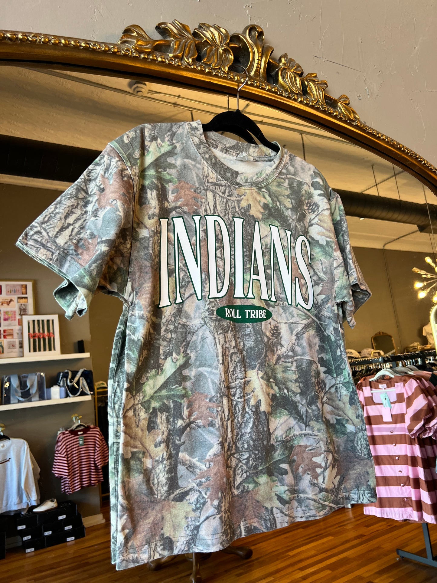 Camo Indians Tee