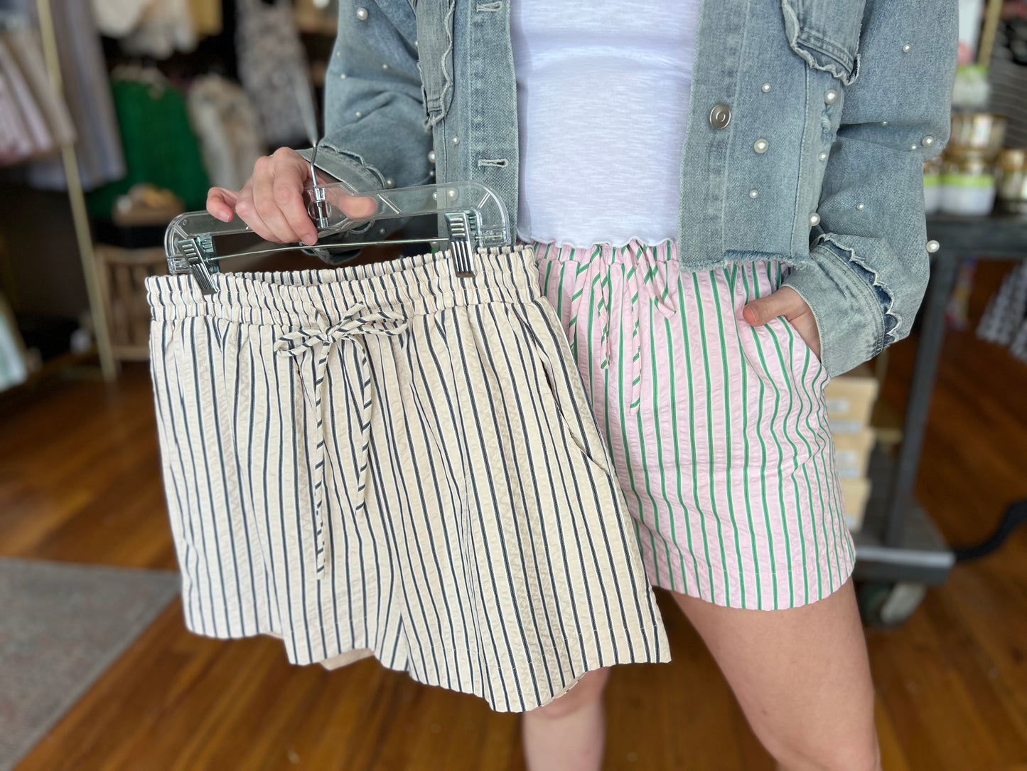 Striped Boxer Shorts