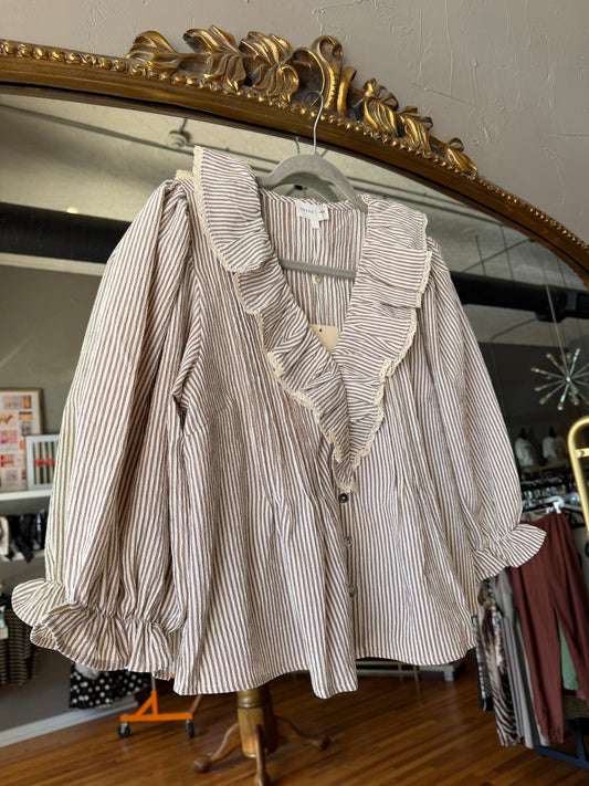 Truffle Ruffle Top
