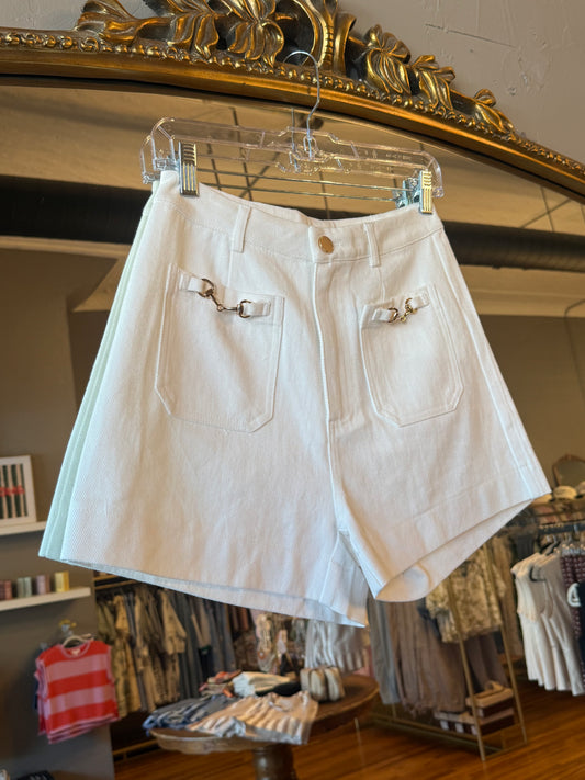 Official White Shorts