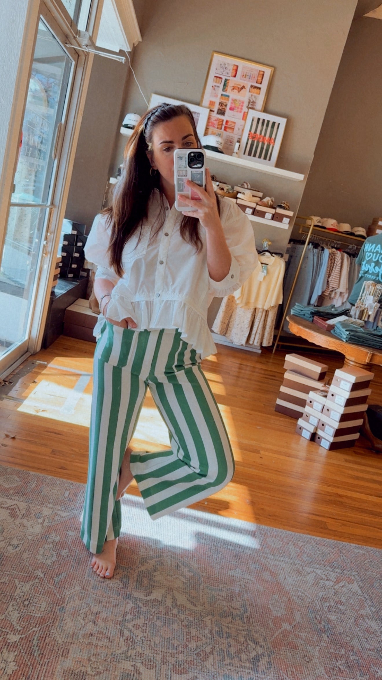Resort Stripe Pants
