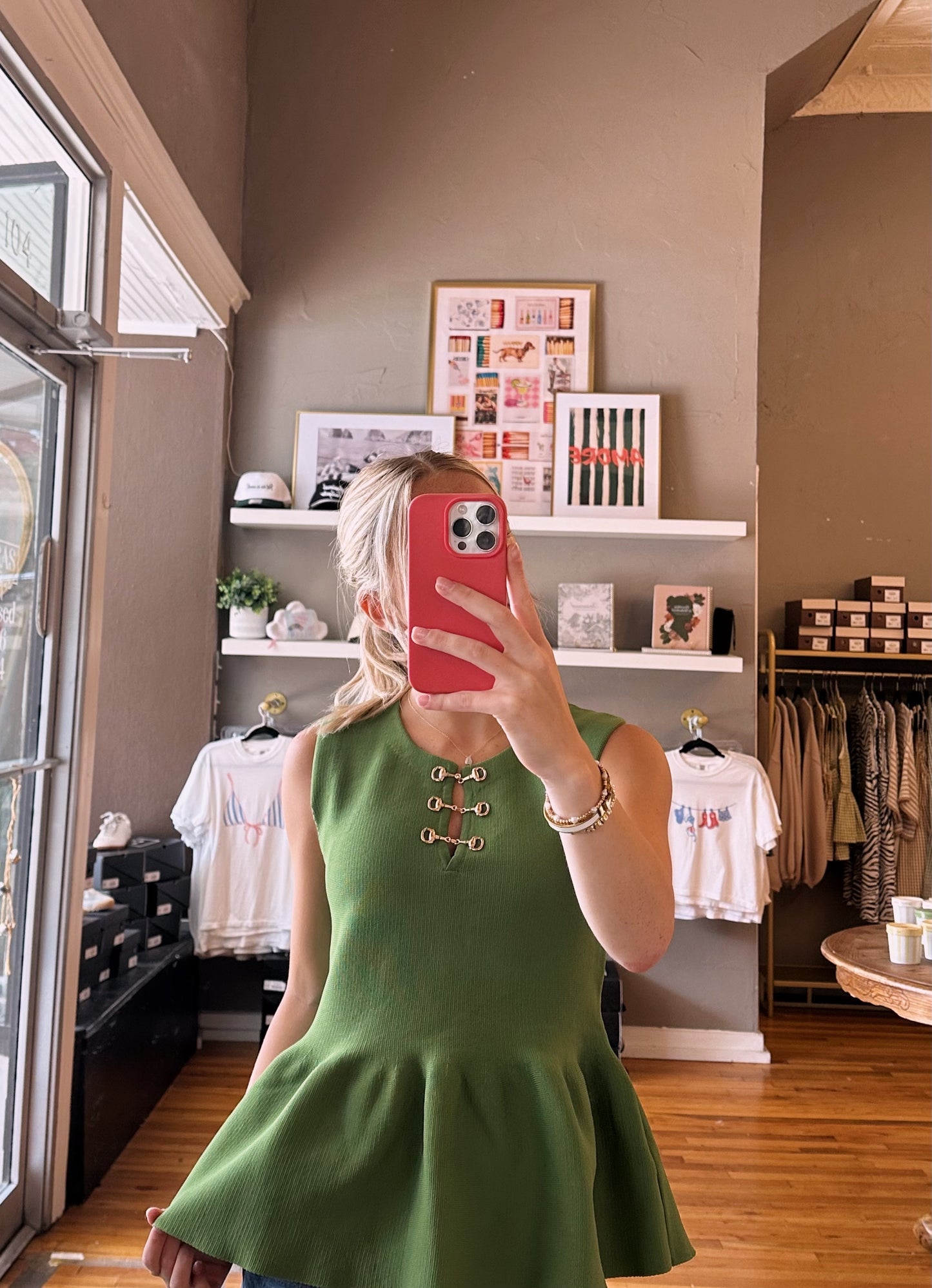 Horse Bit Knit Sleeveless