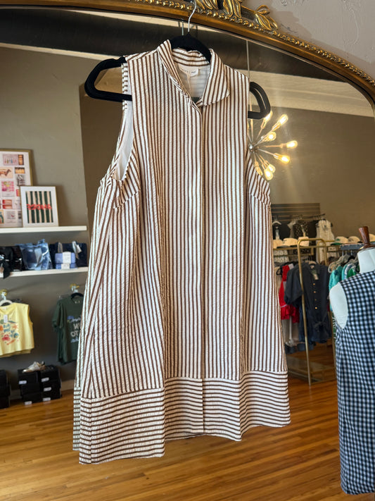 Toasty Stripe Dress