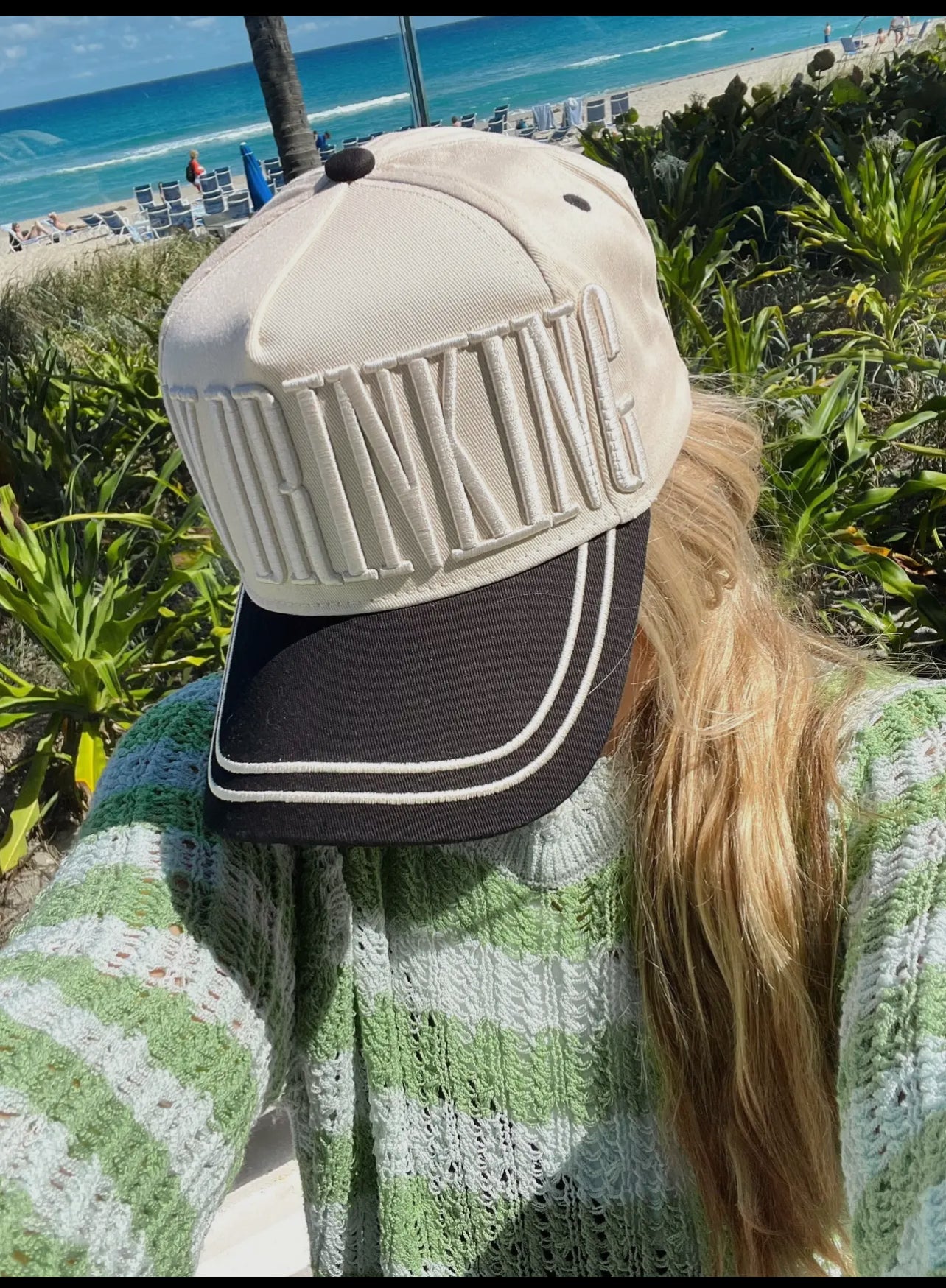 Day Drinking Embroidered Trucker