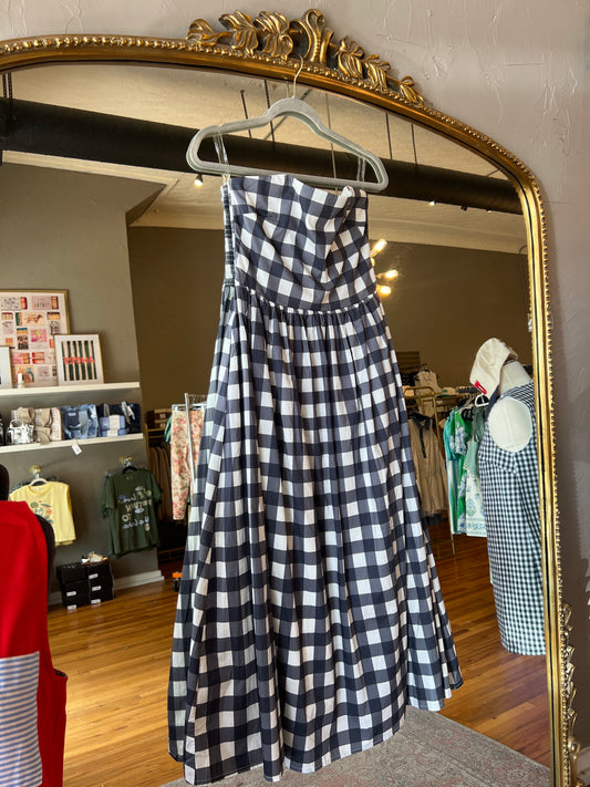 Brushed Plaid Dress