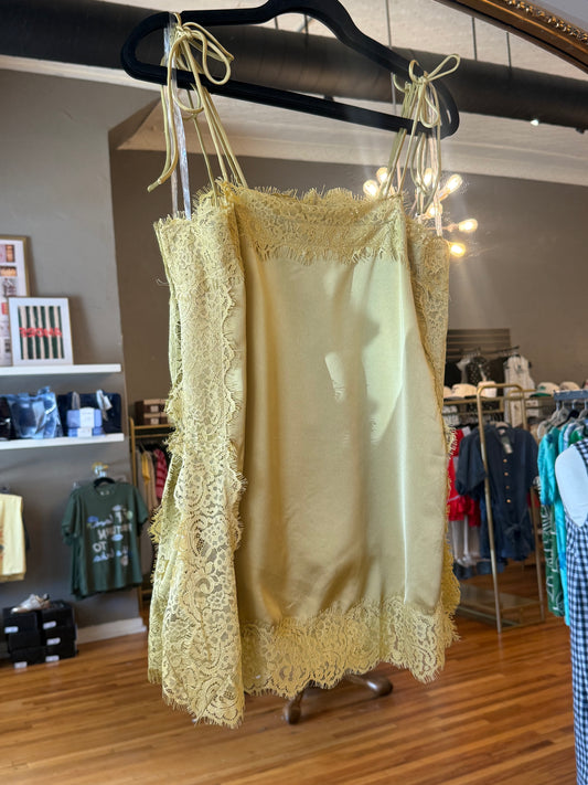 Dijon Lace Cami Top
