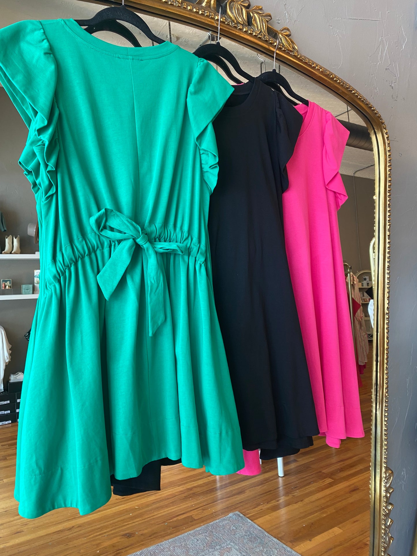 Capsule Ruffle Sleeve Dress