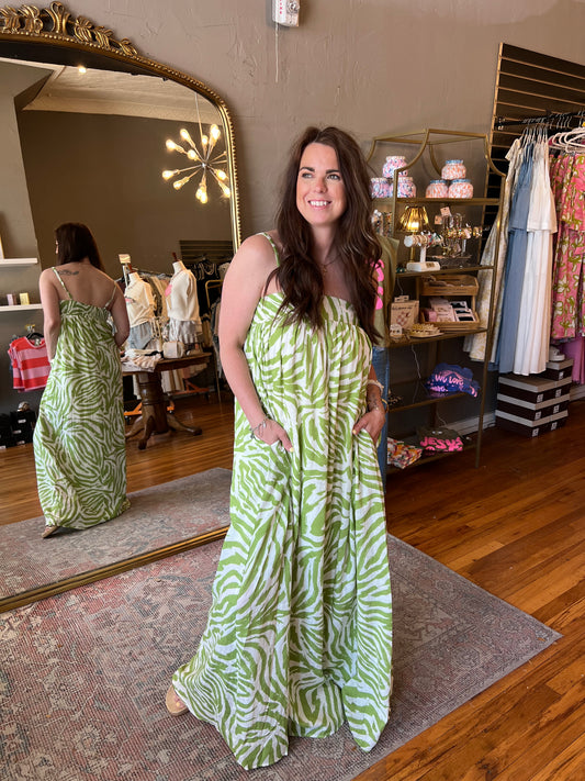 Wild For Matcha Dress