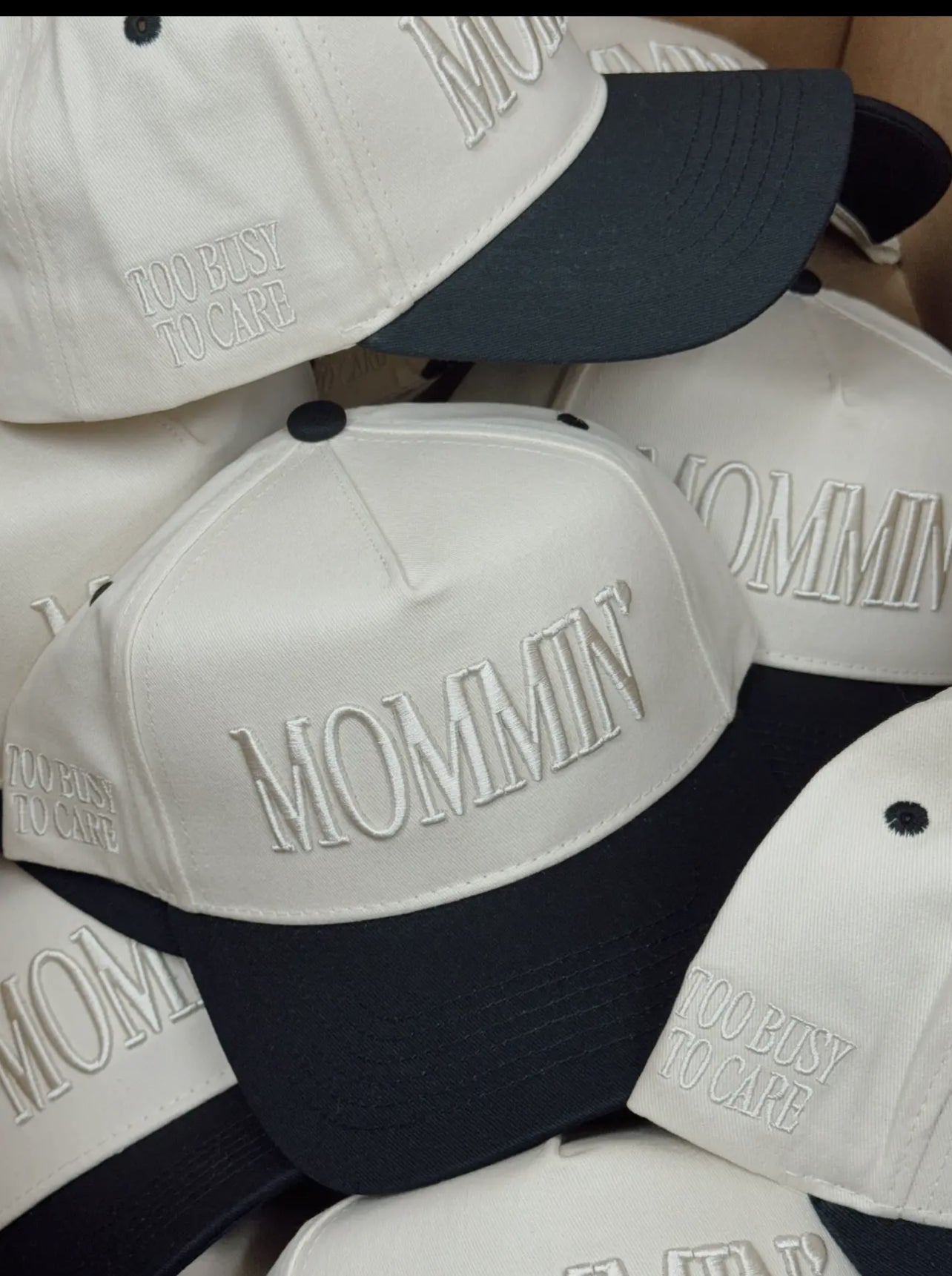 Mommin Embroidered Trucker