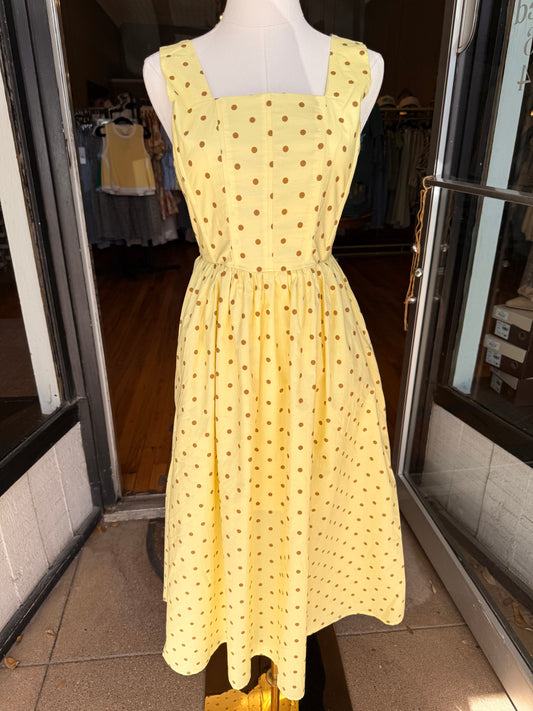 Lemon Drop Dot Dress