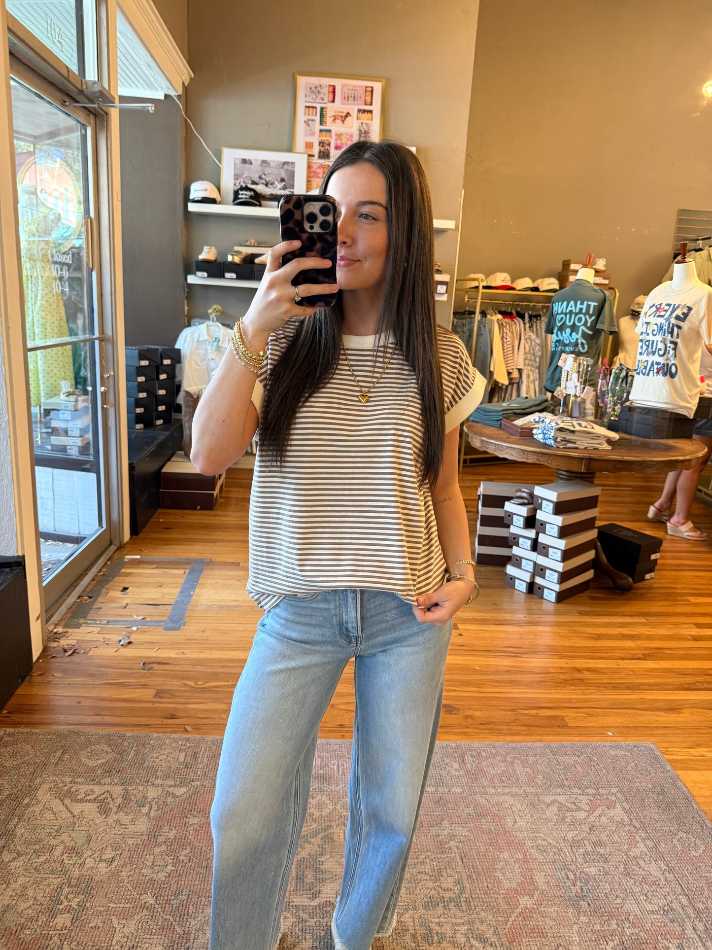 Spring Striped Top