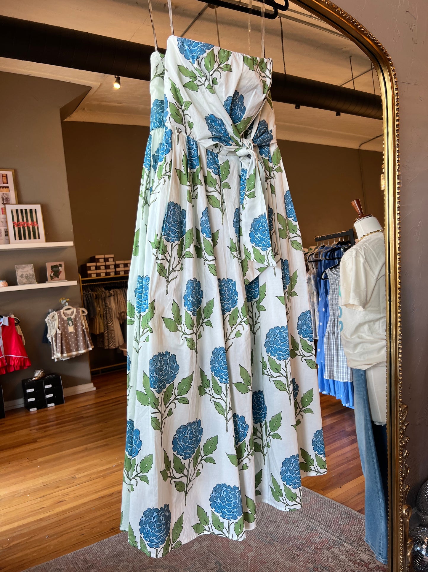 Hydrangia Midi Dress