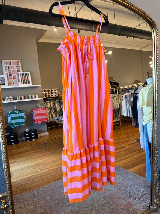 Orange Pop Dress