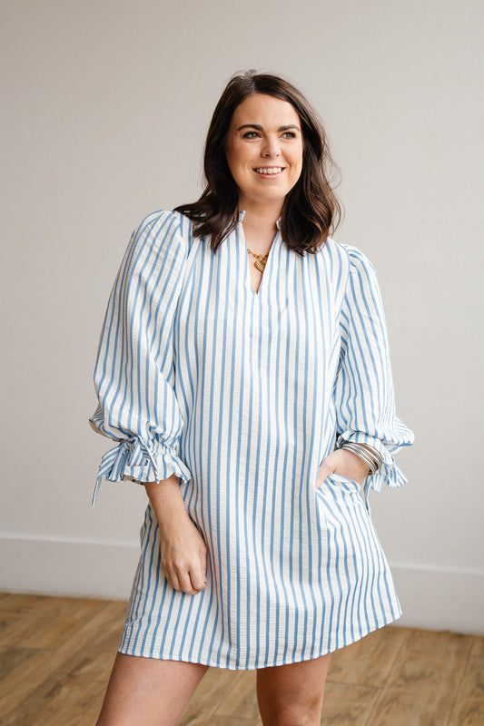 Striped Shift Dress