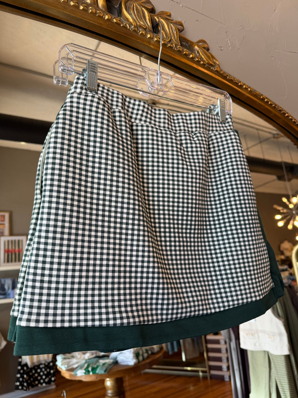 Green Gingham SET