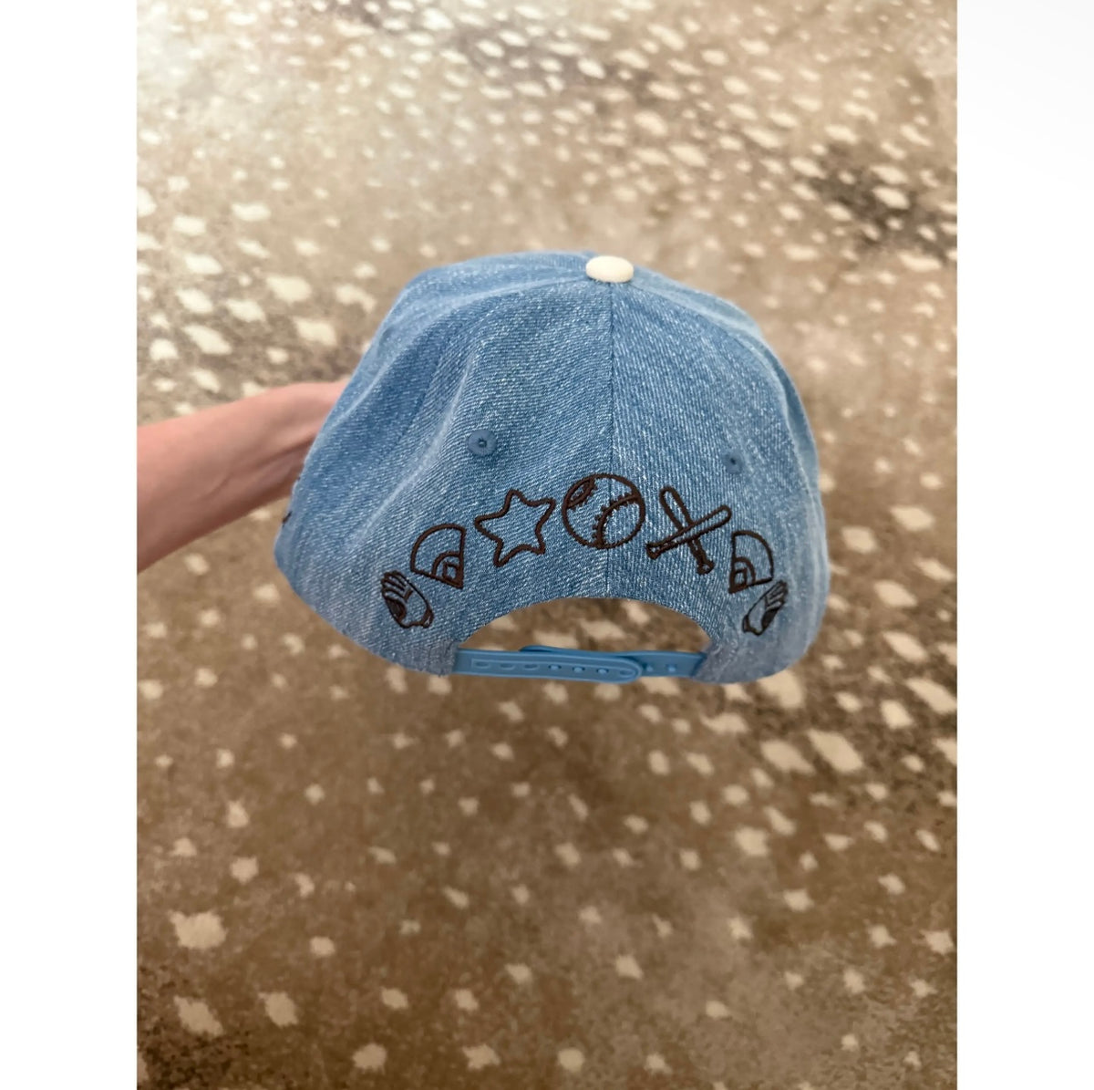 Baseball Mom Denim Trucker
