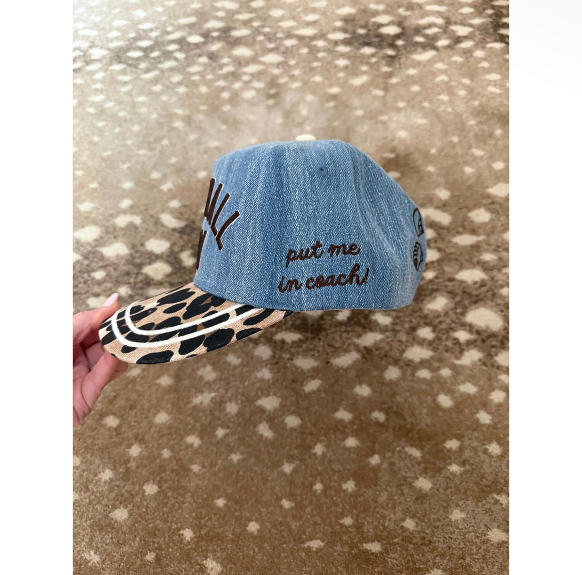 Baseball Mom Denim Trucker