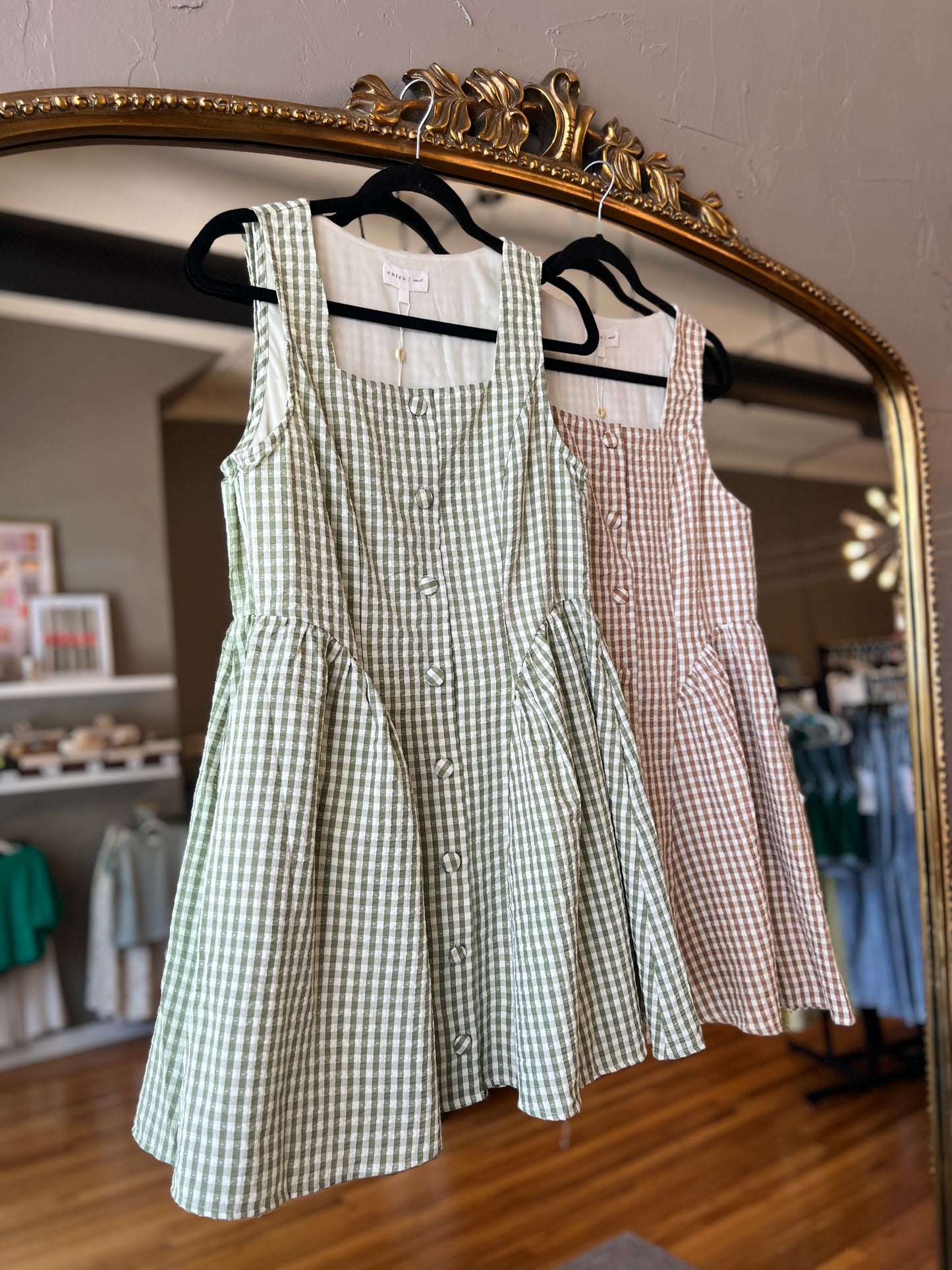 Adore Gingham Dress