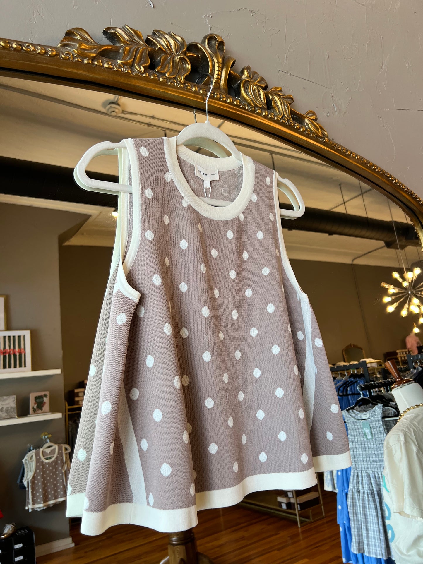 Sandy Dot Top