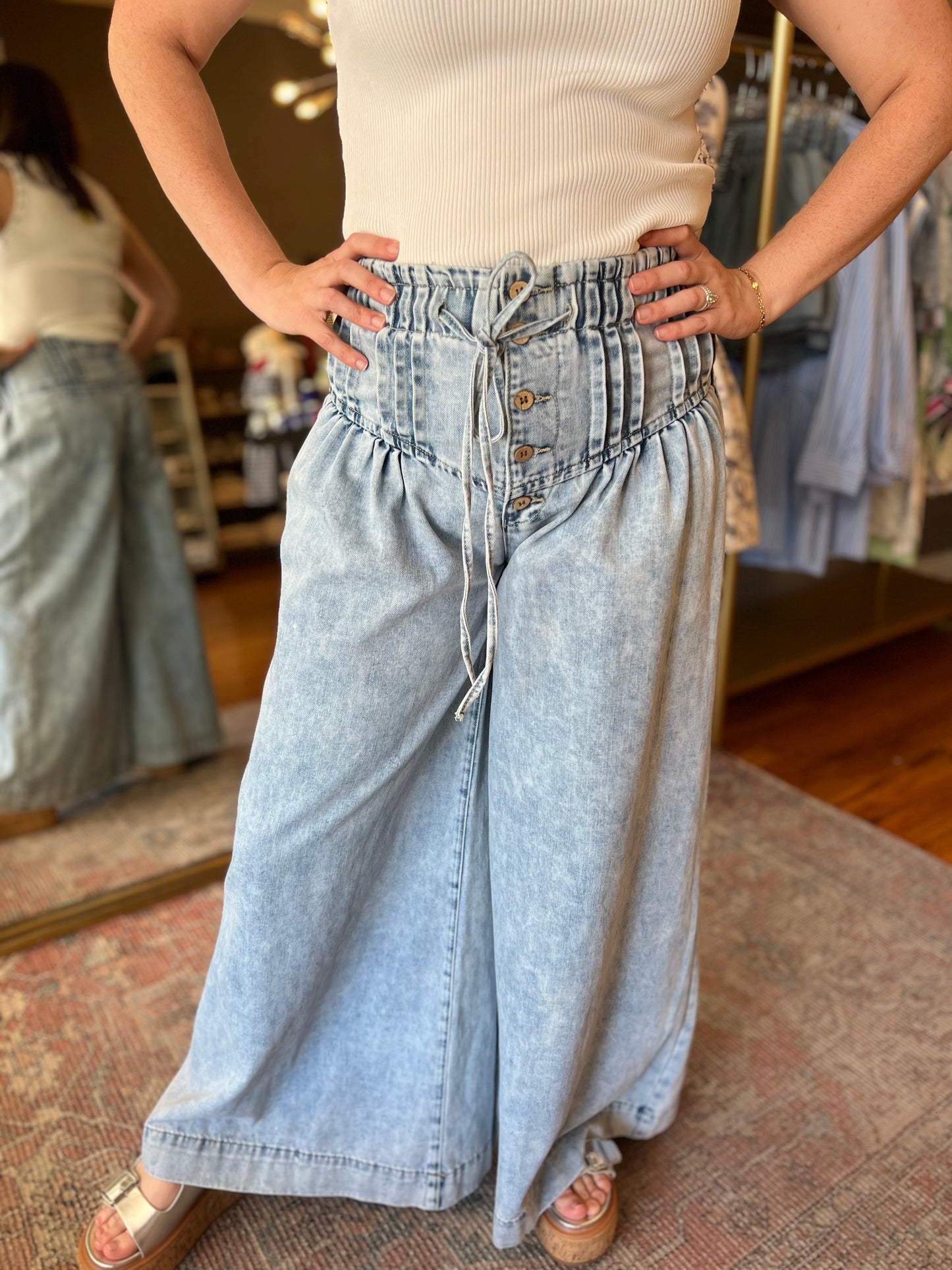 Mineral Pleat Pants