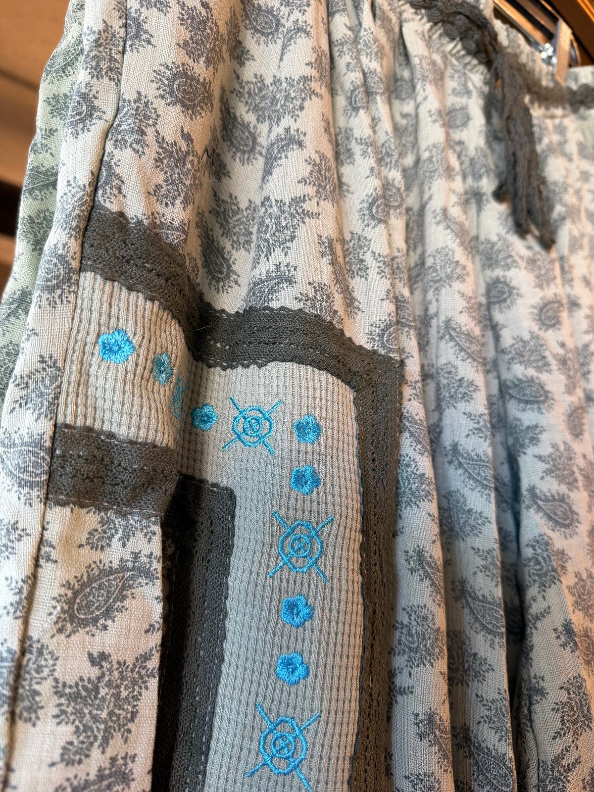 Paisley Matcha Pants