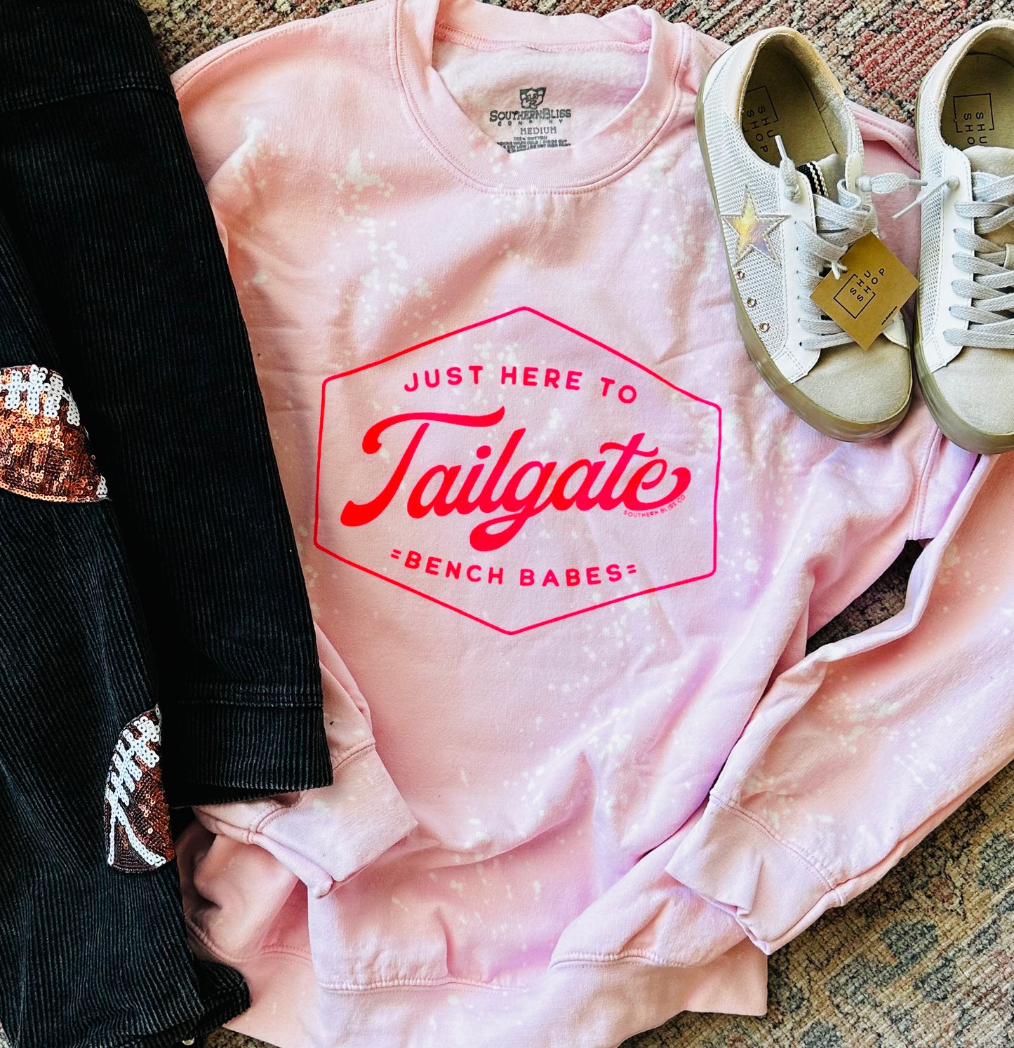 Bench Babes Pink Sprinkle Sweatshirt