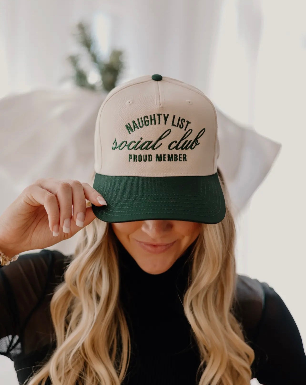 Naughty List Social Club Hat