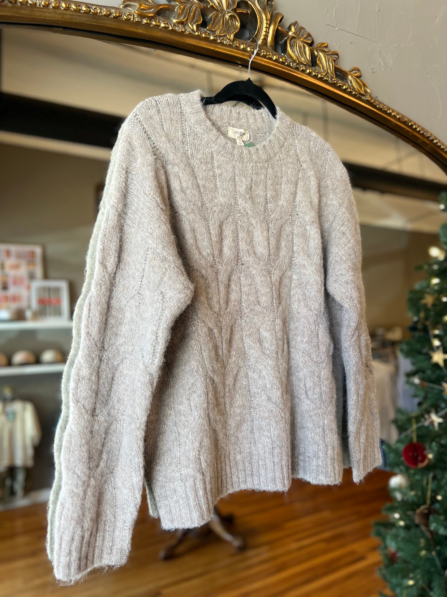 Cable Knit Cozy Sweater