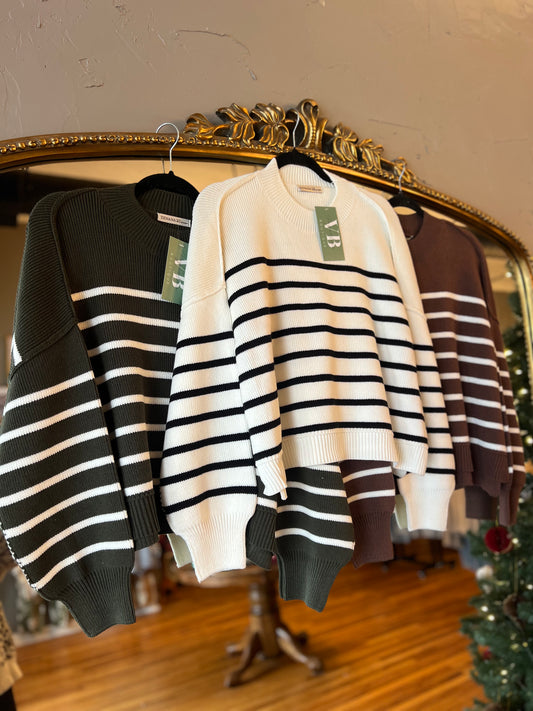 Gotta Have Striped Sweater