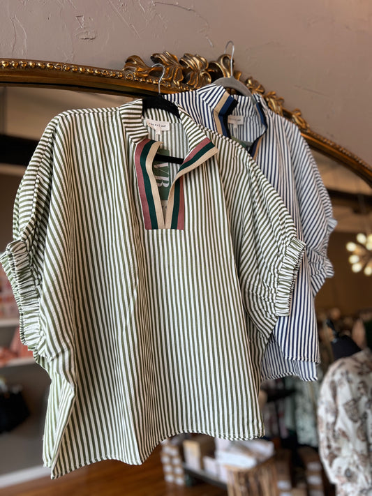 Stripe Athlete Top