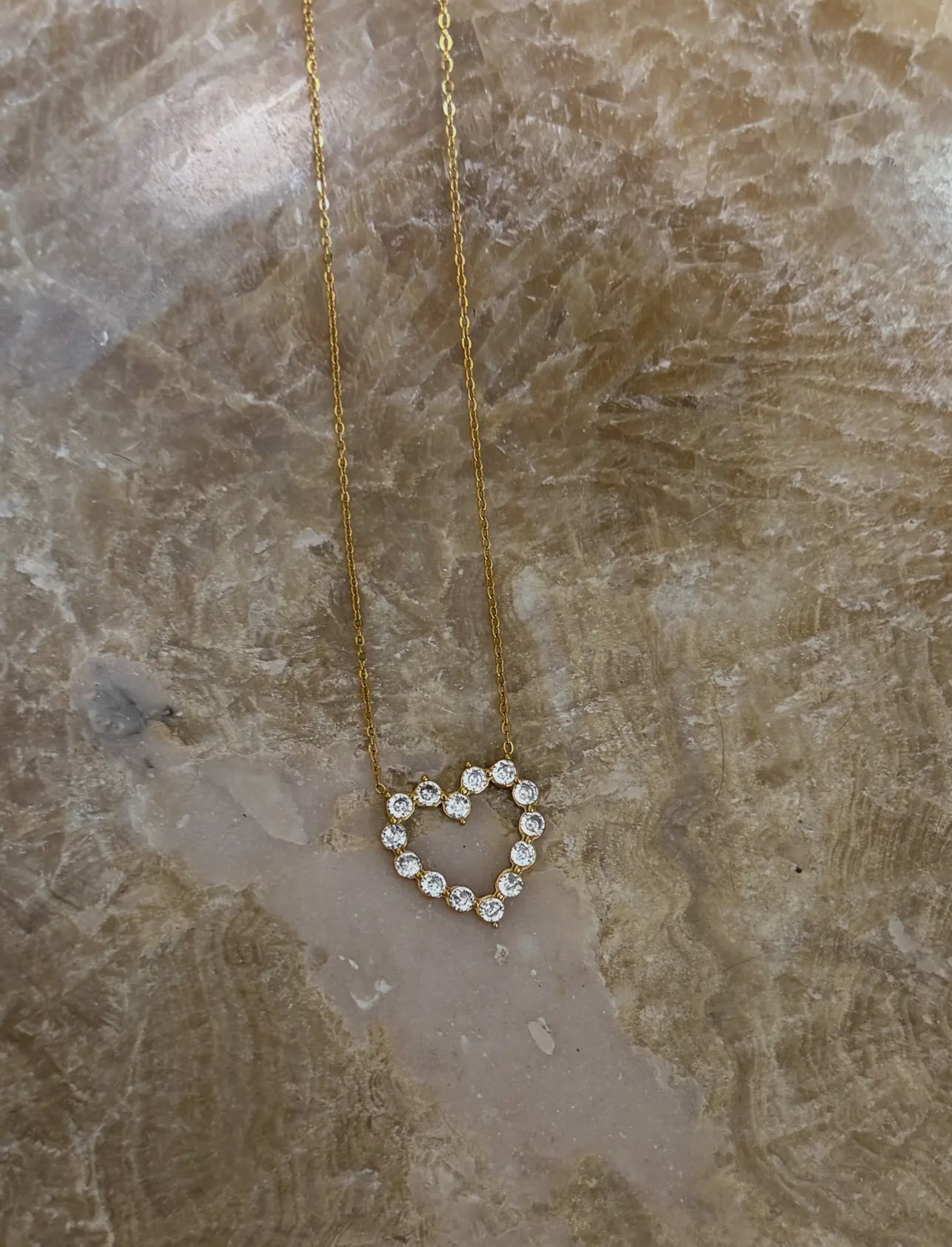Chansutt Bling Heart Necklace
