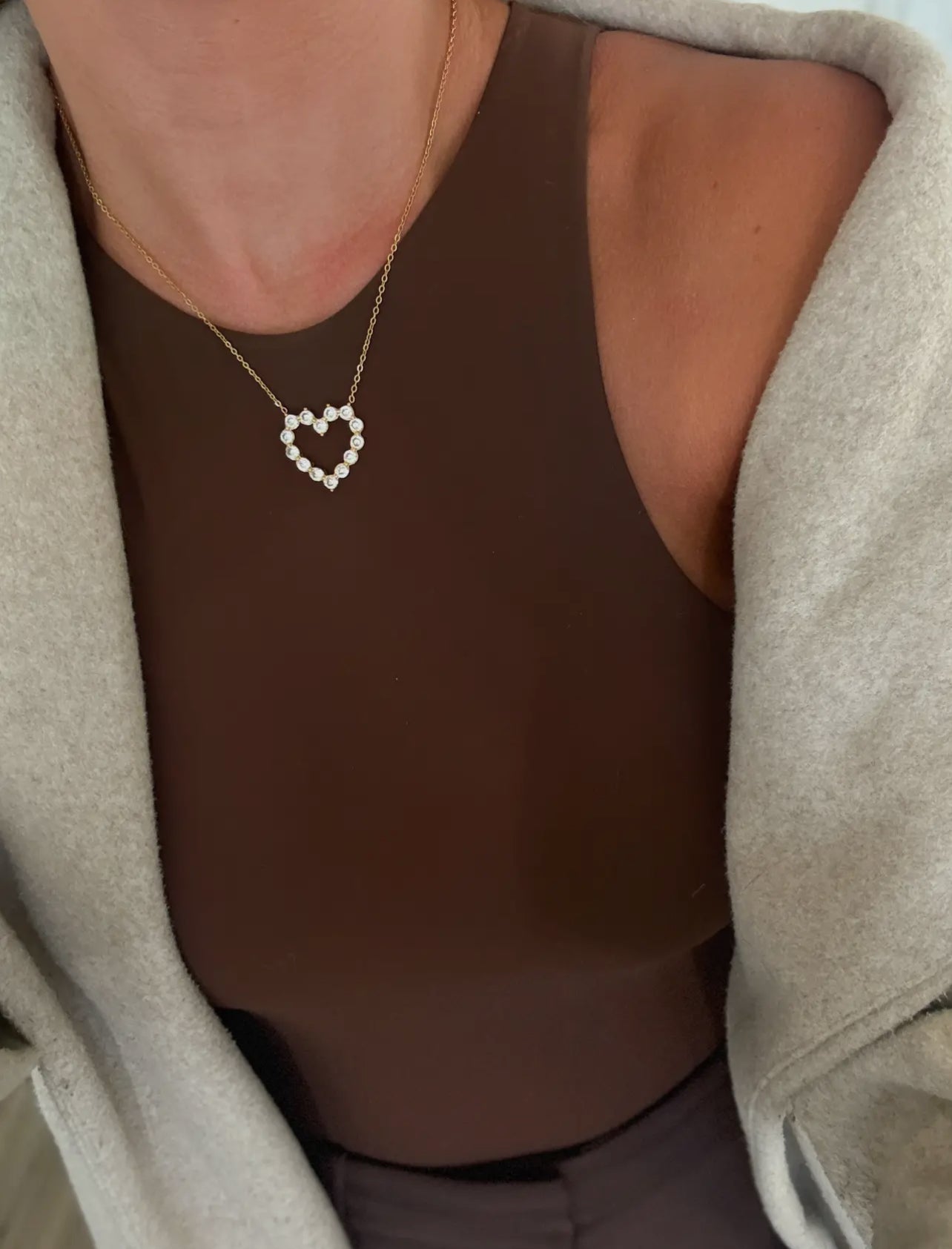 Chansutt Bling Heart Necklace