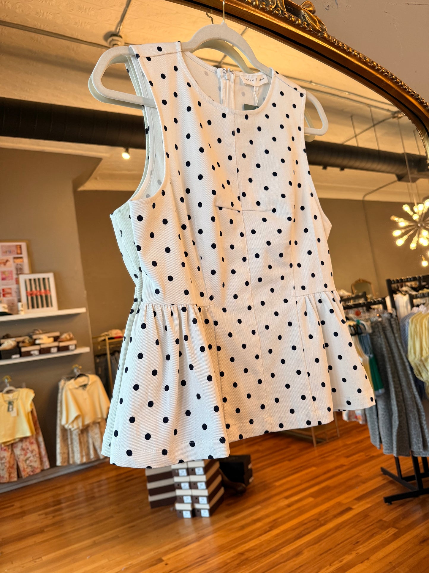 Polka Promise Top