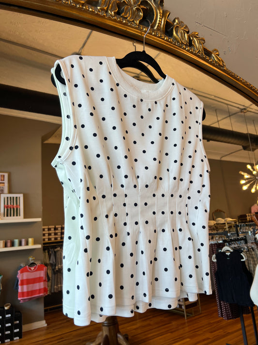 Dot Dot Cinch Top