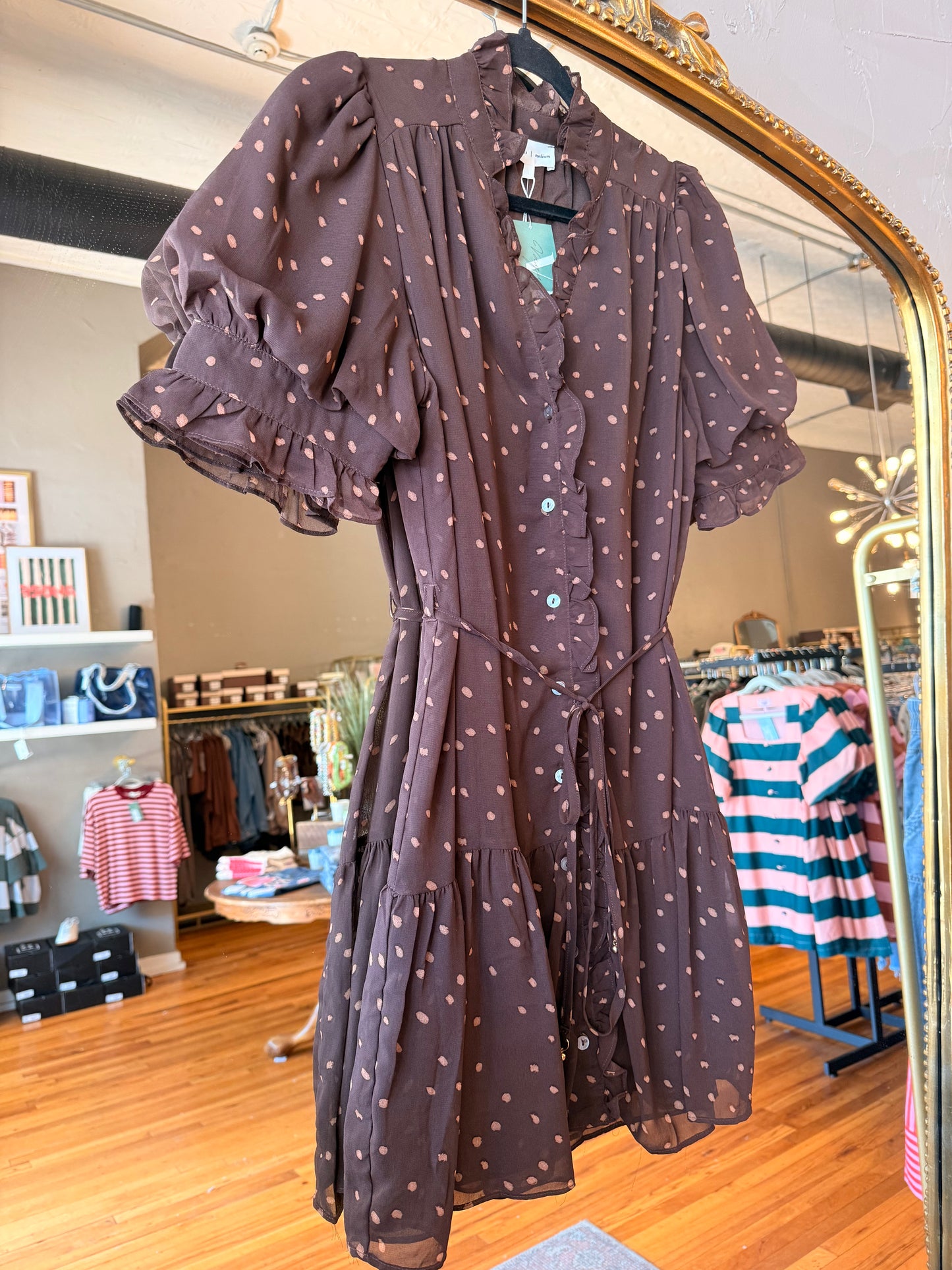 Mocha Misty Dress