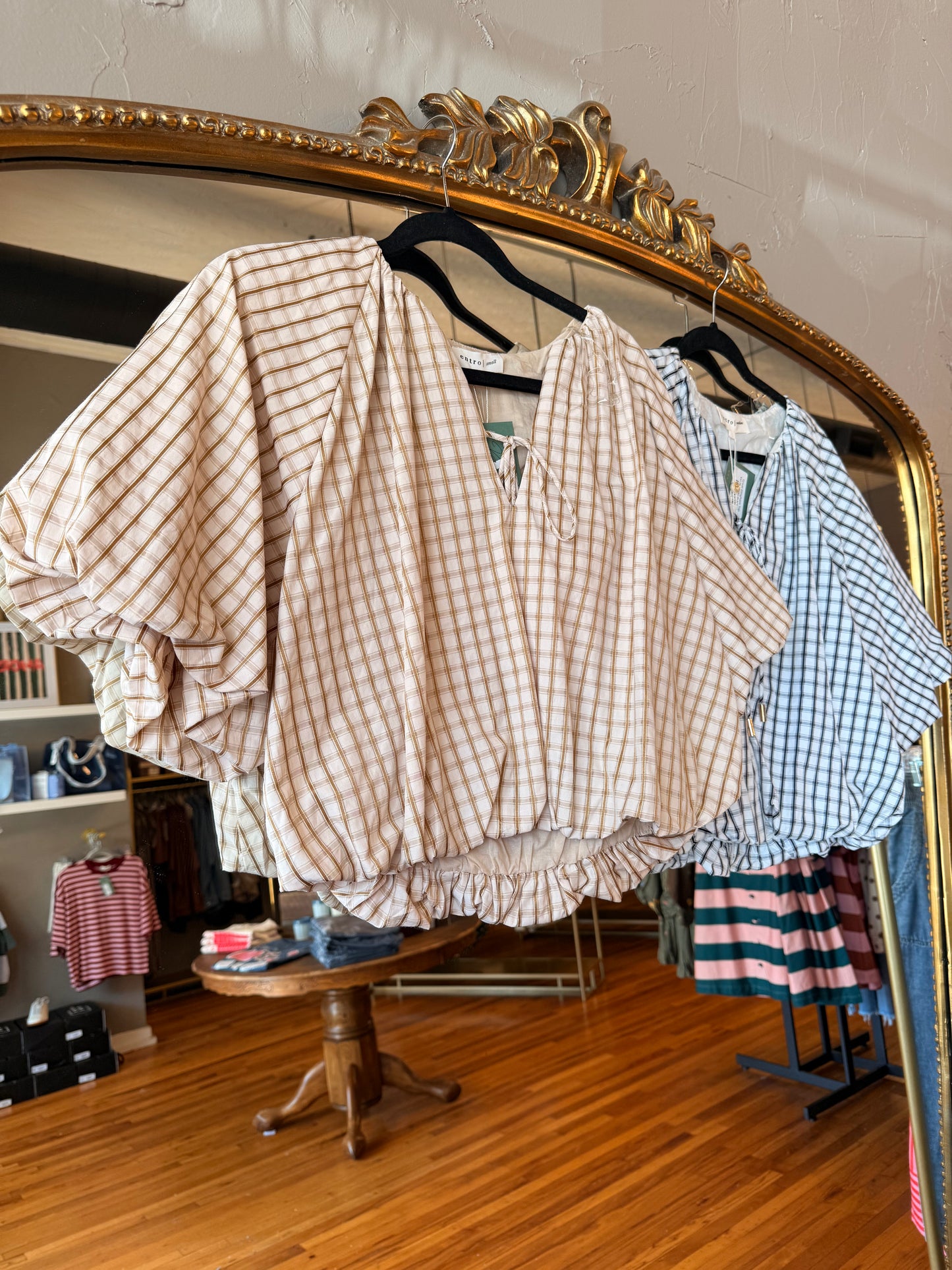 Great Gingham Top