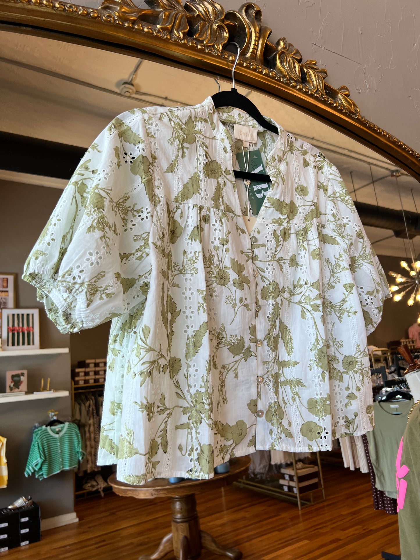Picked Floral Top