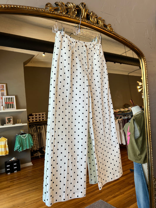Dotted Crop Pant