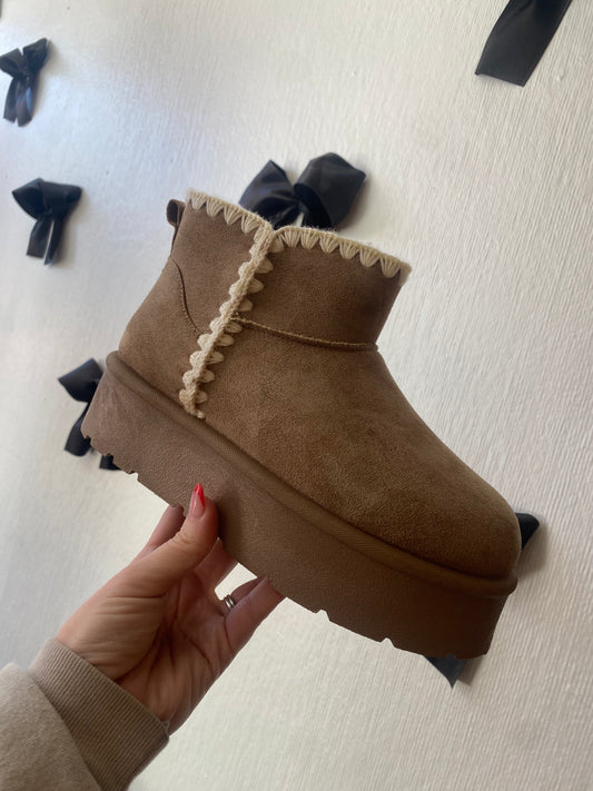Platform Comfort Bootie