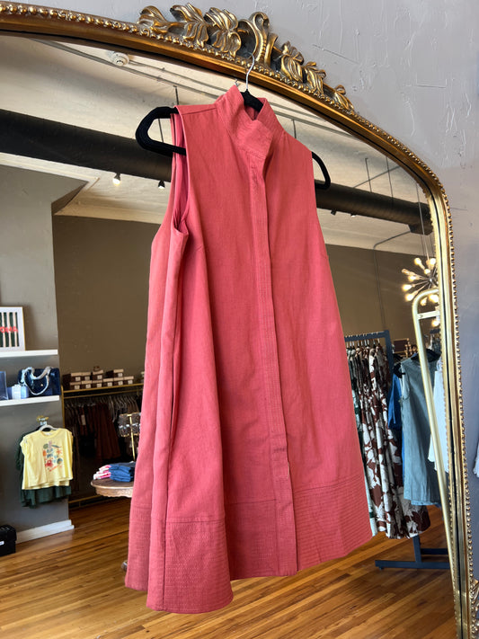 Rust Sleeveless Dress