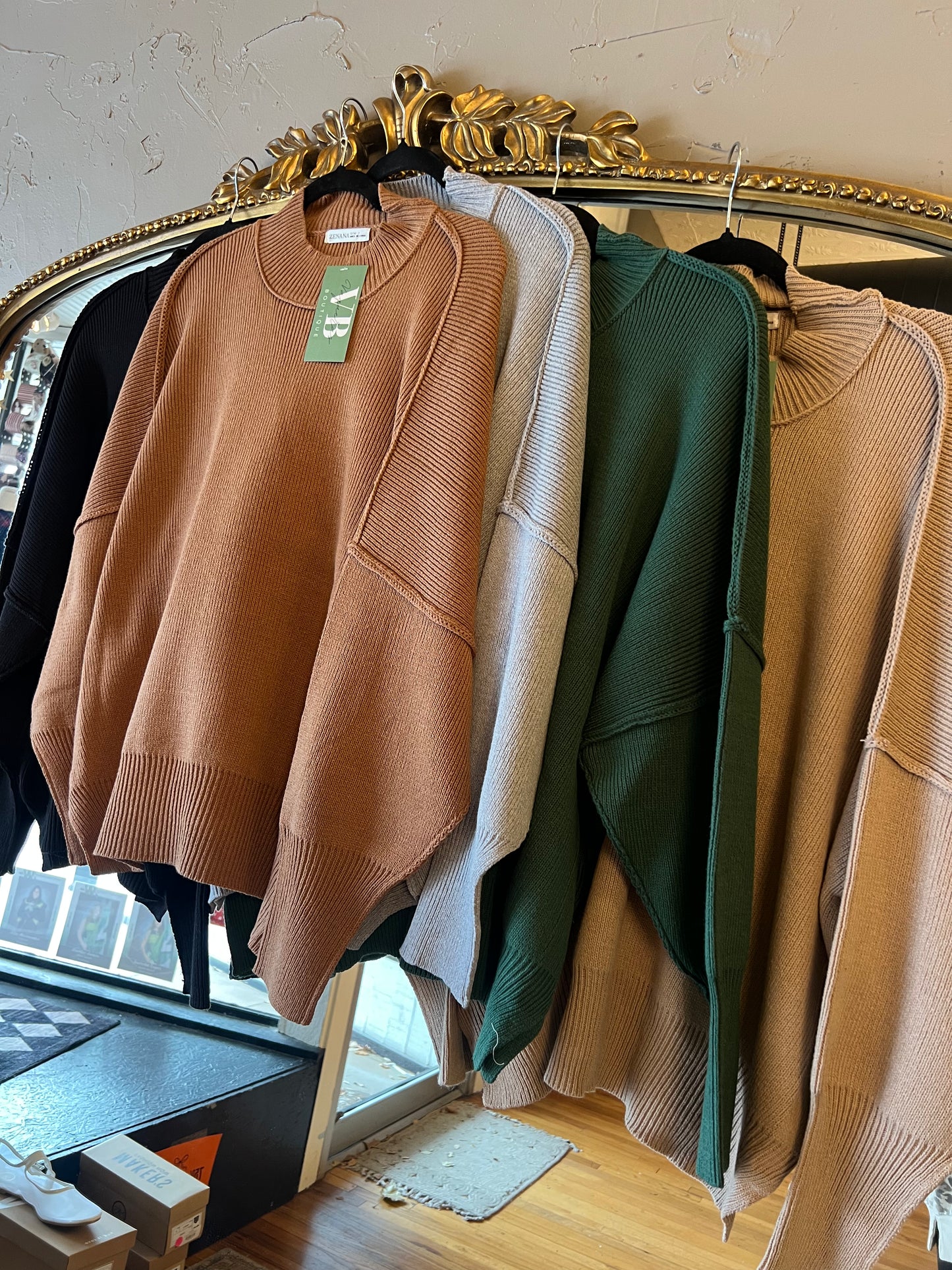 Oversized Solid Sweater