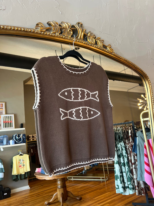 Chocolate Fish Cap Sleeve