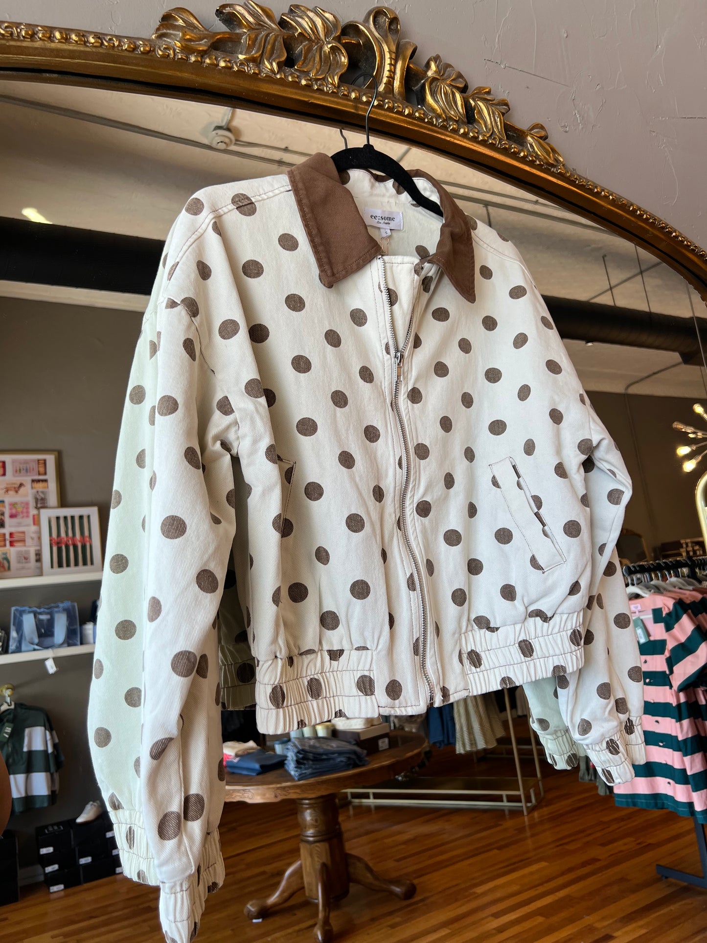Bomber Dot Jacket