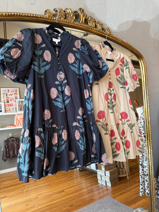 So Charmed Floral Dress