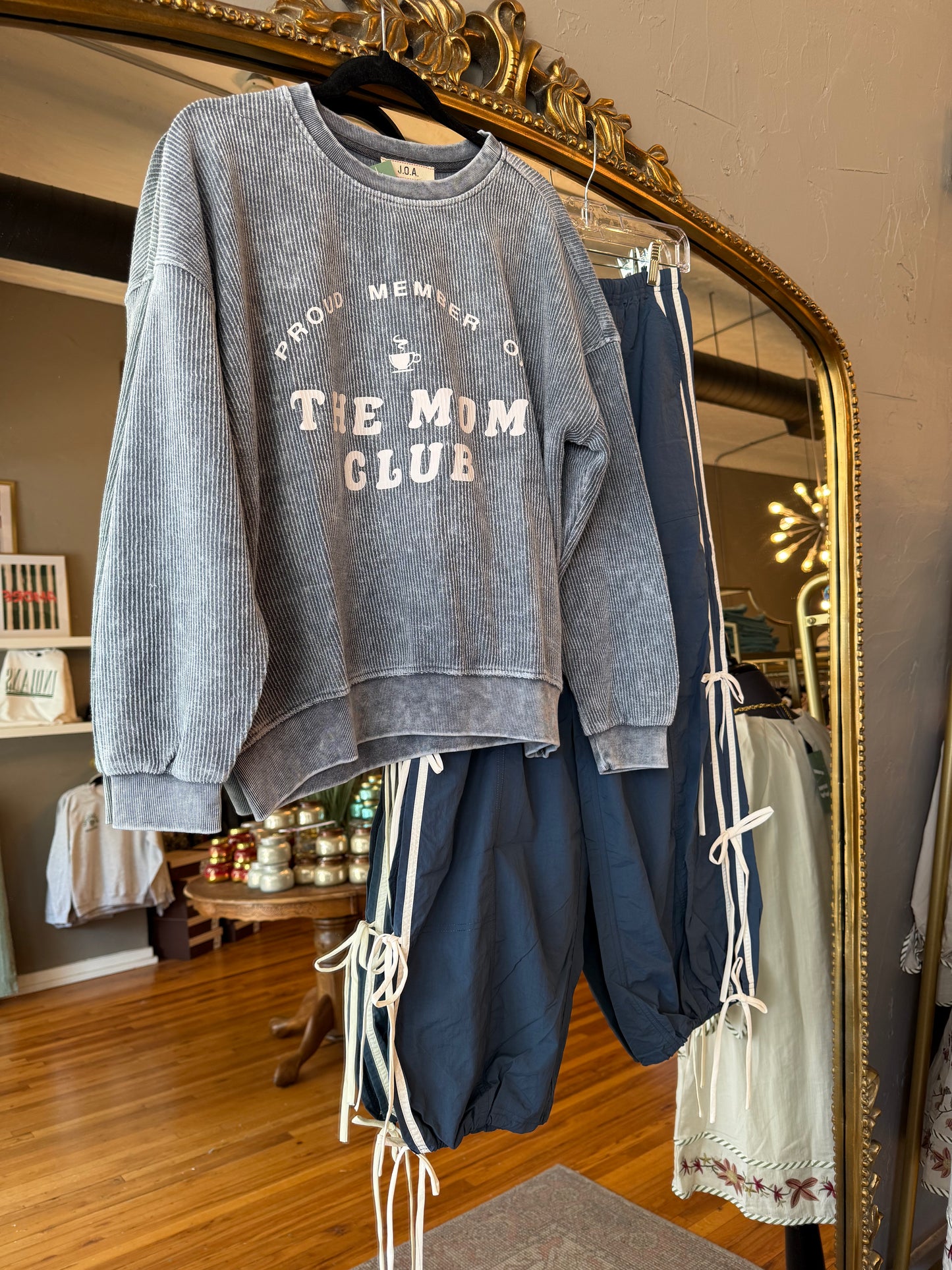 Side Tie Joggers