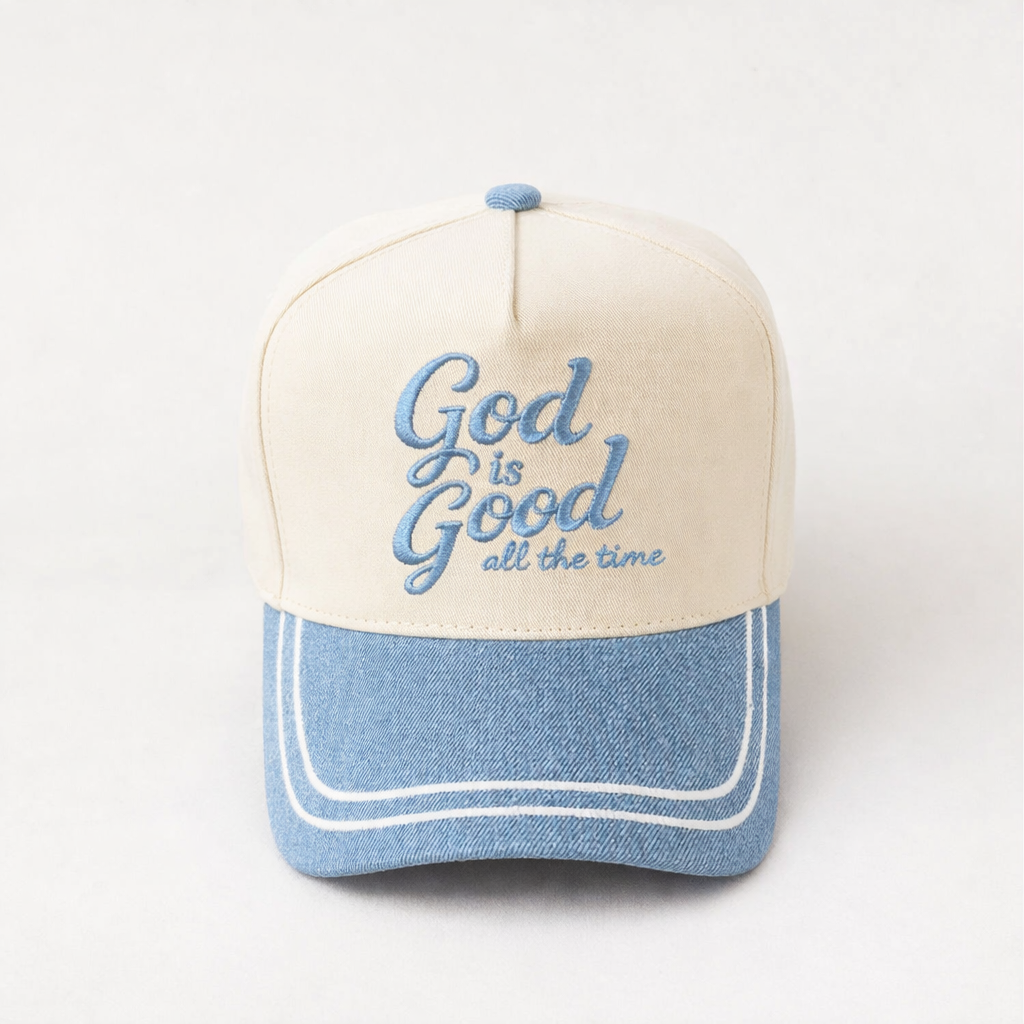 God is GOOD Denim Hat